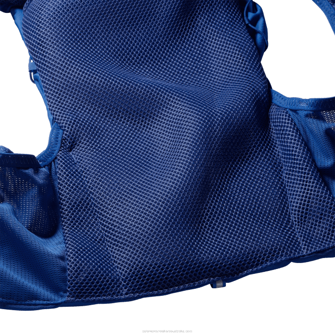 Men\'s Running Vest with flasks included - Adv Skin 12 V42L302 Salomon Nautical Blue/Ebony/White - Salomon shoes