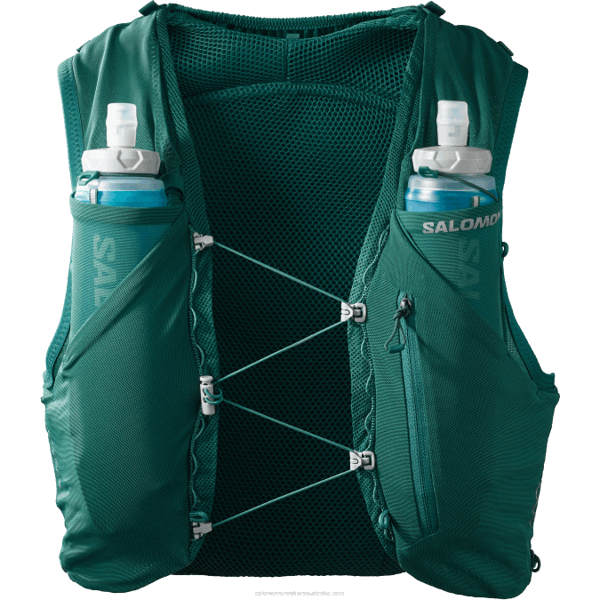 Men\'s Running Vest with flasks included - Adv Skin 5 V42L322 Salomon Pacific - Salomon Australia