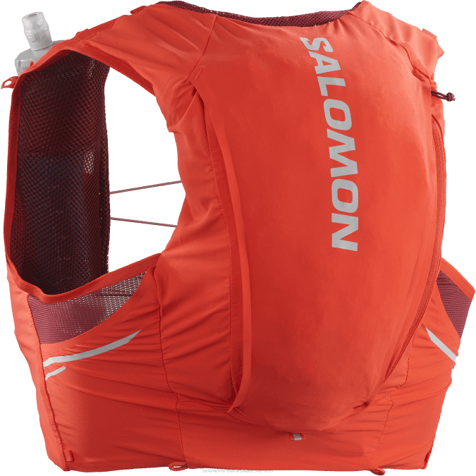 Men\'s Running Vest with flasks included - Sense Pro 10 V42L342 Salomon Fiery Red/Ebony/Cabernet - Salomon sneakers Australia