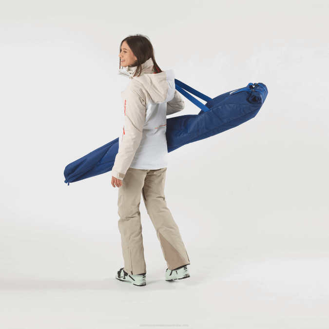 Men\'s Ski Bag - Extend 1P Padded 160-210 V42L407 Salomon Nautical Blue/Navy Peony - Salomon Australia