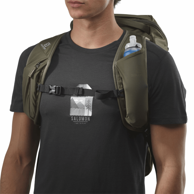 Men\'s Travel Bag - Outlife Pack 20 V42L404 Salomon Martini Olive/Olive Night - Salomon shoes