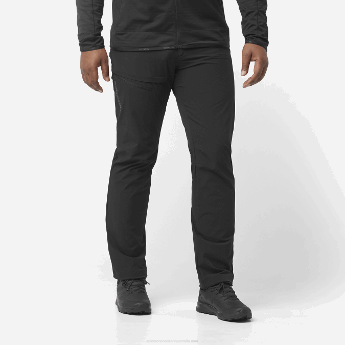 Men's Pants - Wayfarer V42L1201 Salomon Deep Black - Salomon sneakers Australia