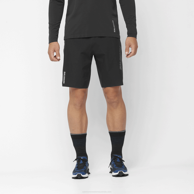 Men\'s Shorts - Bonatti Trail V42L259 Salomon Deep Black - Salomon Australia