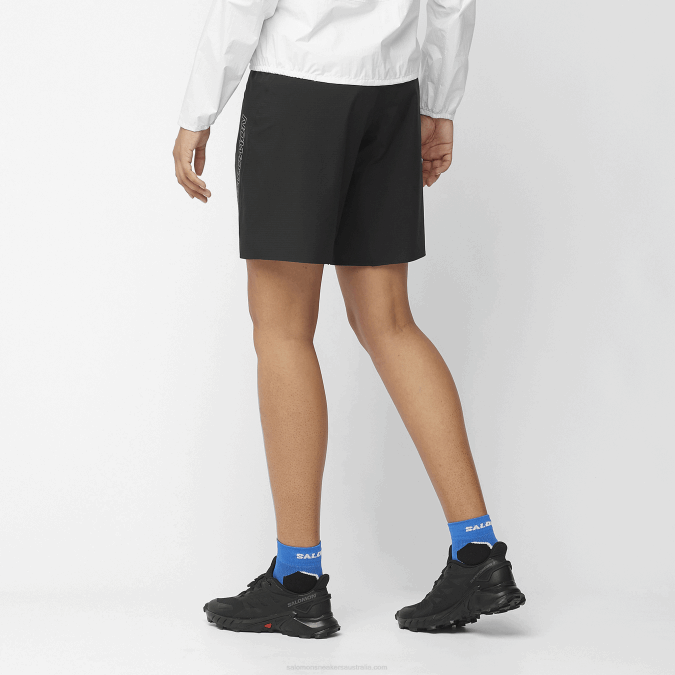 Men\'s Shorts - Bonatti Trail V42L259 Salomon Deep Black - Salomon Australia