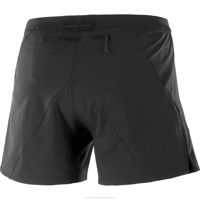 Men\'s Shorts - Cross 5 V42L272 Salomon Deep Black - Salomon sneakers Australia