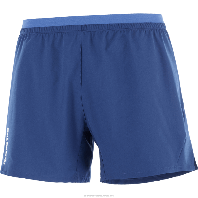 Men\'s Shorts - Cross 5 V42L273 Salomon Navy Peony - Salomon shoes