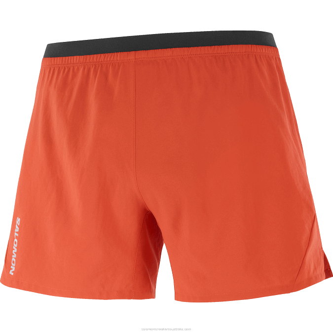 Men\'s Shorts - Cross 5 V42L275 Salomon Fiery Red - Salomon sneakers Australia