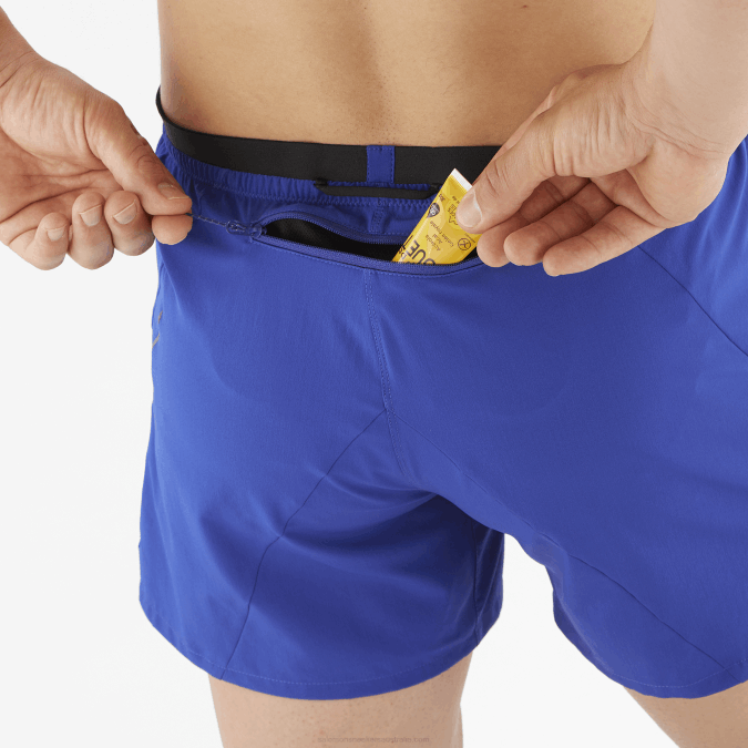 Men\'s Shorts - Cross 5 V42L277 Salomon Surf The Web - Salomon Australia