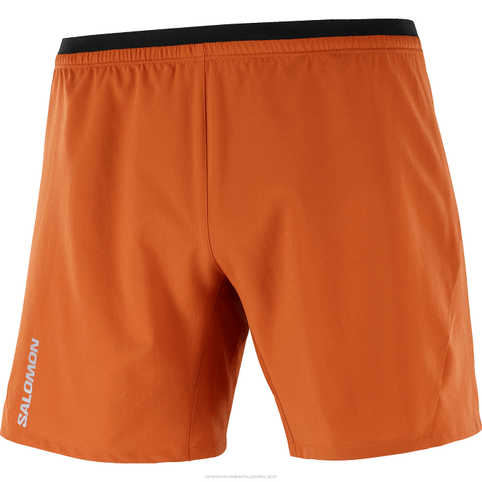 Men\'s Shorts - Cross 7 V42L265 Salomon Burnt Ochre - Salomon Australia