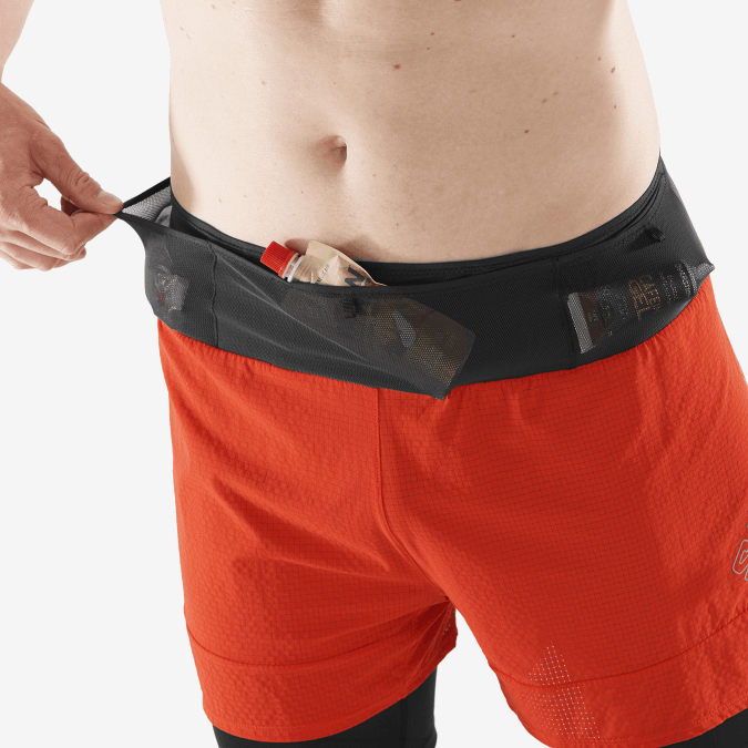 Men\'s Shorts - Sense Aero 2In1 V42L293 Salomon Fiery Red - Salomon sneakers Australia