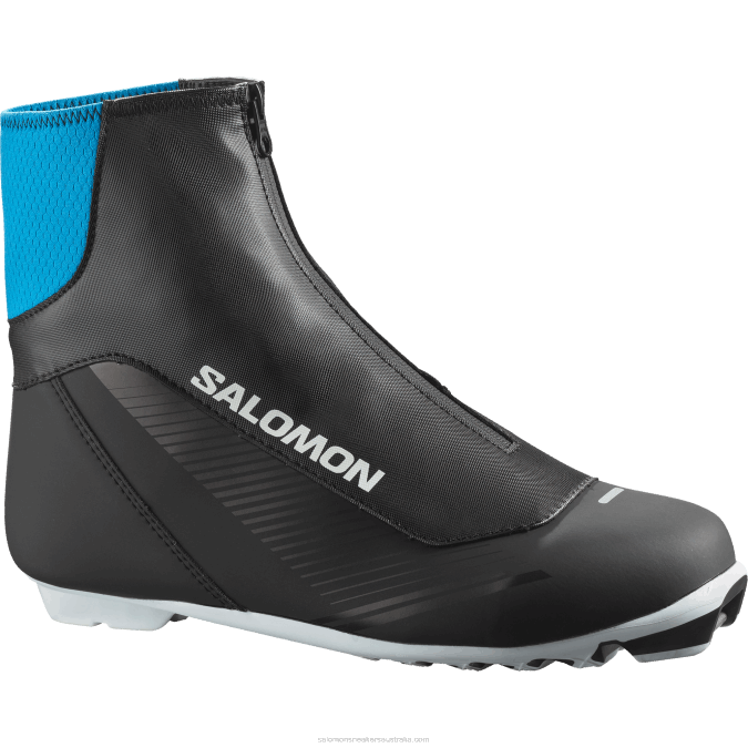 Men's Classic Nordic Boots - Rc7 V42L1113 Salomon Black/Process Blue - Salomon Australia