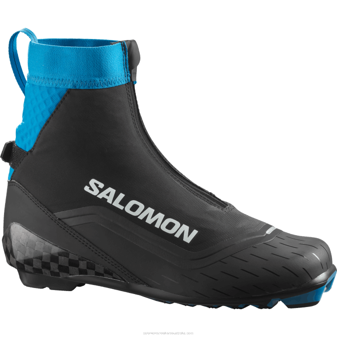 Men's Classic Nordic Boots - S/Max Carbon Classic Mv V42L693 Salomon Black/Process Blue - Salomon sneakers Australia