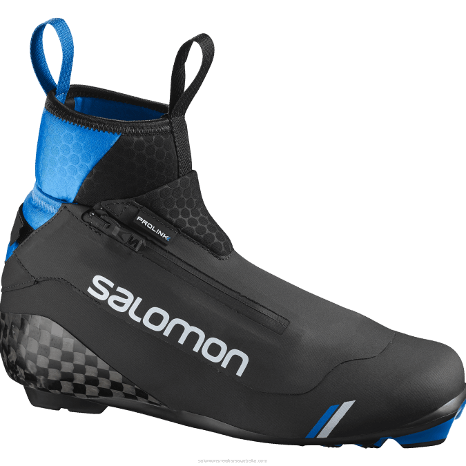 Men's Classic Nordic Boots - S/Race Classic V42L703 Salomon Black/Process Blue - Salomon sneakers Australia