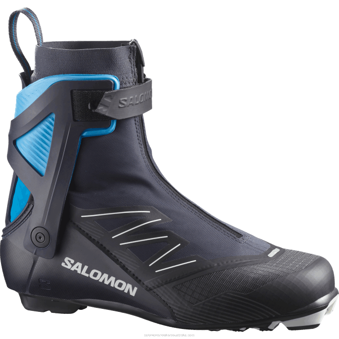 Men's Skating Nordic Boots - Rs8 V42L694 Salomon Dark Navy/Black/Process Blue - Salomon shoes