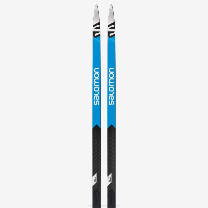 Men's Classic Nordic Skis - Rc 7 Eskin Med+ Psp V42L689 Salomon L41189100+ - Salomon Australia
