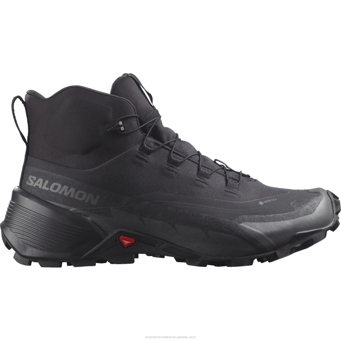 Men's Hiking Boots - Cross Hike 2 Mid Gore-Tex V42L36 Salomon Black/Magnet - Salomon Australia