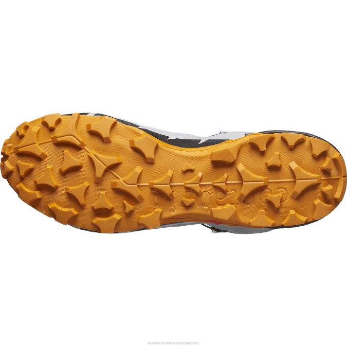 Men\'s Hiking Boots - Cross Hike 2 Mid Gore-Tex V42L37 Salomon Gull/Marmalade/Black - Salomon sneakers Australia