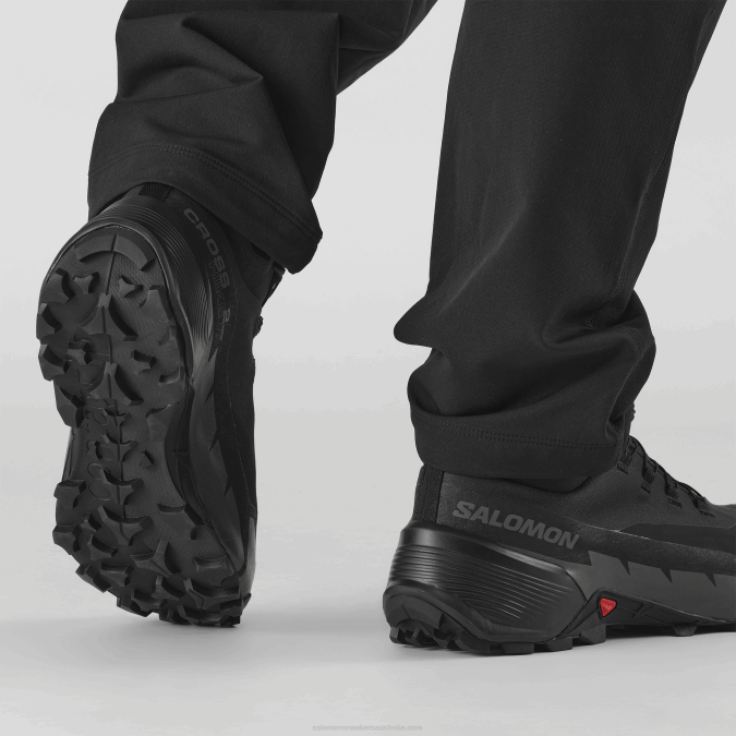 Men\'s Hiking Boots - Cross Hike 2 Mid Gore-Tex Wide V42L19 Salomon Black/Magnet - Salomon shoes