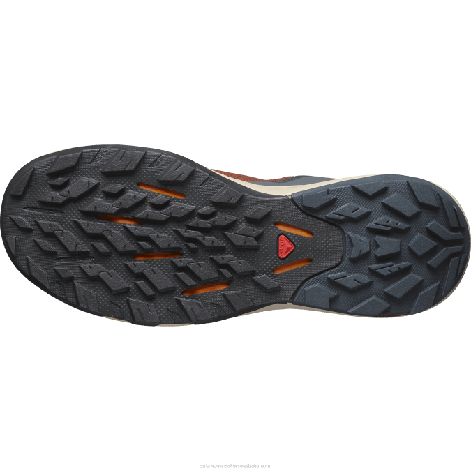 Men\'s Hiking Shoes - Outpulse Gore-Tex V42L45 Salomon Burnt Henna/India Ink/Turmeric - Salomon Australia