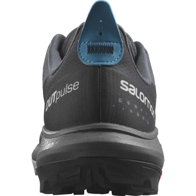 Men\'s Hiking Shoes - Outpulse V42L30 Salomon Ebony/Black/Algiers Blue - Salomon Australia