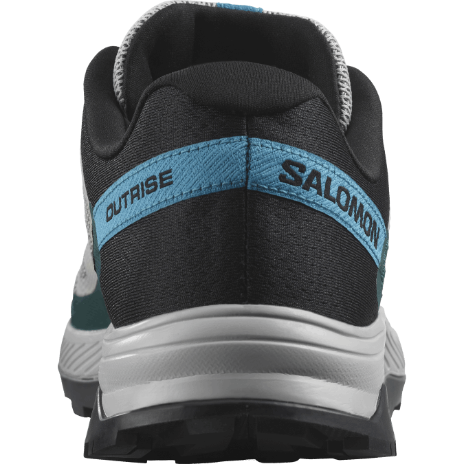 Men\'s Hiking Shoes - Outrise V42L23 Salomon Lunar Rock/Black/Algiers Blue - Salomon Australia