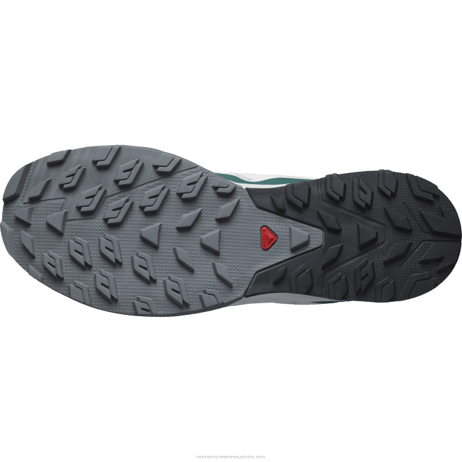 Men\'s Hiking Shoes - Outrise V42L23 Salomon Lunar Rock/Black/Algiers Blue - Salomon Australia