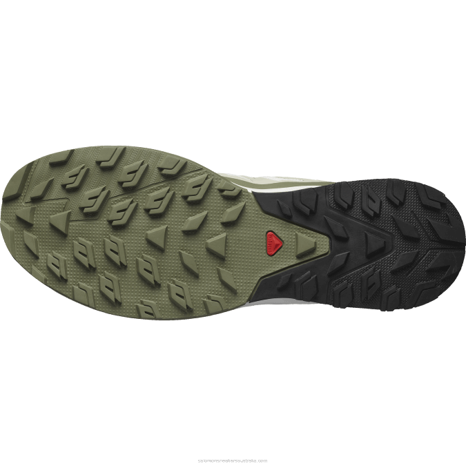 Men\'s Hiking Shoes - Outrise V42L24 Salomon Moss Gray/Deep Lichen Green/Sugar Almond - Salomon sneakers Australia