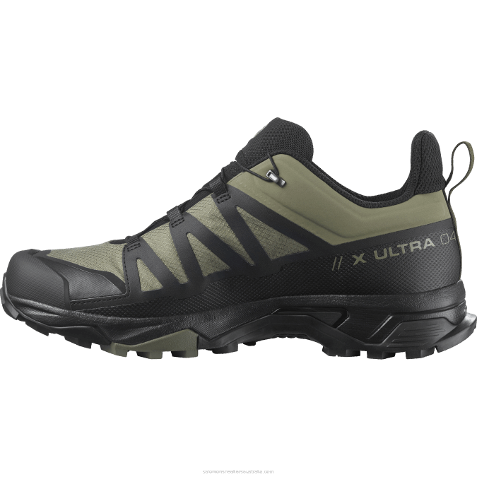 Men\'s Hiking Shoes - X Ultra 4 Gore-Tex V42L16 Salomon Deep Lichen Green/Black/Olive Night - Salomon shoes