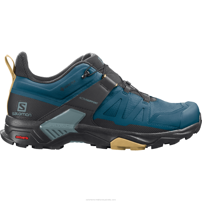 Men's Hiking Shoes - X Ultra 4 Gore-Tex V42L17 Salomon Legion Blue/Black/Fall Leaf - Salomon Australia