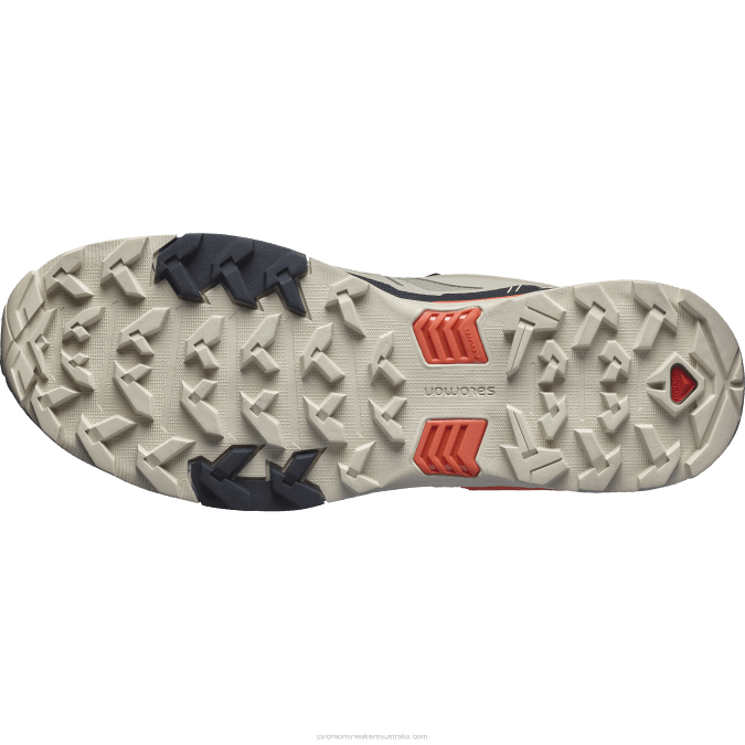 Men\'s Hiking Shoes - X Ultra 4 Gore-Tex V42L18 Salomon Vintage Khaki/Black/Cherry Tomato - Salomon sneakers Australia