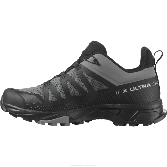 Men\'s Hiking Shoes - X Ultra 4 V42L26 Salomon Quiet Shade/Black - Salomon shoes