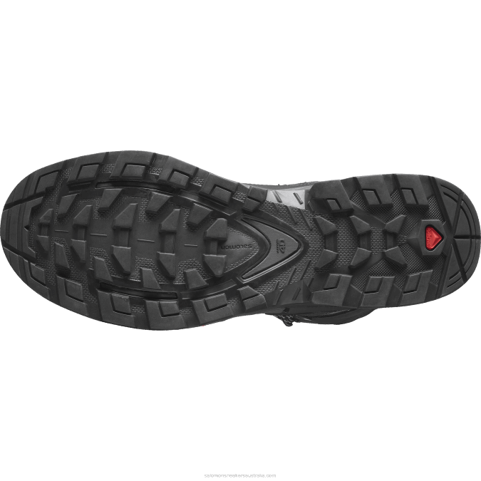 Men\'s Leather Hiking Boots - Quest 4 Gore-Tex V42L7 Salomon Magnet/Black/Quarry - Salomon shoes