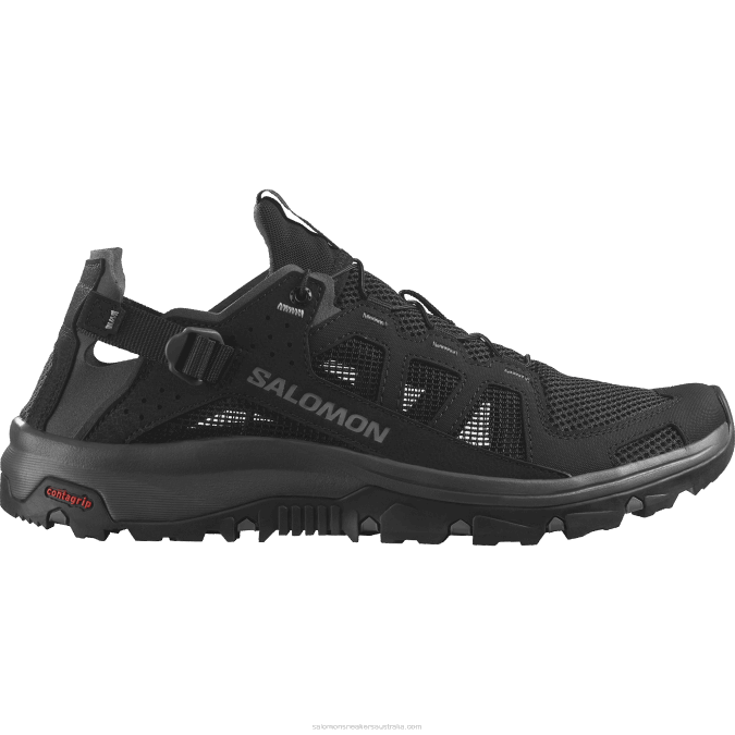 Men's Water Shoes - Techamphibian 5 V42L2 Salomon Black/Magnet/Monument - Salomon Australia