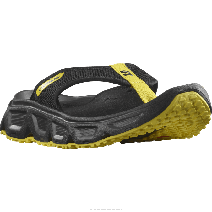 Men\'s Recovery Shoes - Reelax Break 6.0 V42L1487 Salomon Black/Buttercup - Salomon Australia