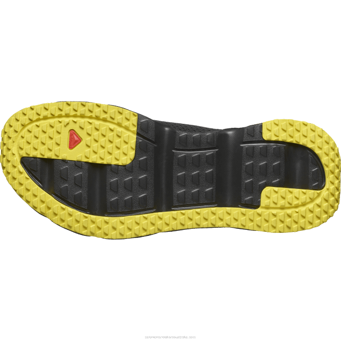 Men\'s Recovery Shoes - Reelax Slide 6.0 V42L1488 Salomon Black/Buttercup - Salomon sneakers Australia