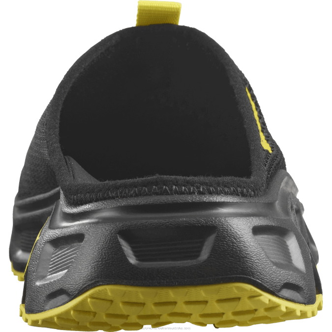 Men\'s Recovery Shoes - Reelax Slide 6.0 V42L1488 Salomon Black/Buttercup - Salomon sneakers Australia