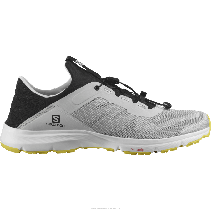 Men's Sandals - Amphib Bold 2 V42L1081 Salomon Lunar Rock/Black/Buttercup - Salomon sneakers Australia