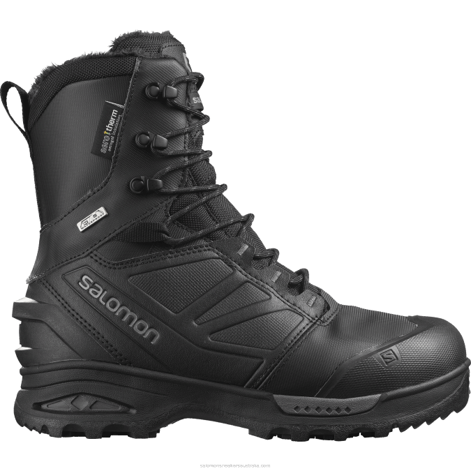 Men's Winter Boots - Toundra Pro Clima Waterproof V42L1079 Salomon Black/Magnet - Salomon shoes