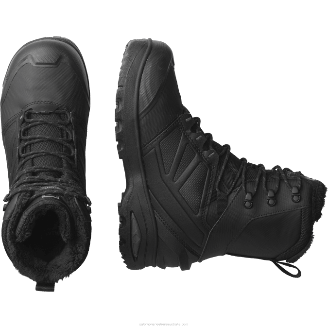 Men\'s Winter Boots - Toundra Pro Clima Waterproof V42L1079 Salomon Black/Magnet - Salomon shoes