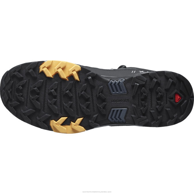 Men\'s Winter Boots - X Ultra 4 Mid Winter Thinsulate Clima Waterproof V42L1080 Salomon Quiet Shade/Black/Warm Apricot - Salomon Australia