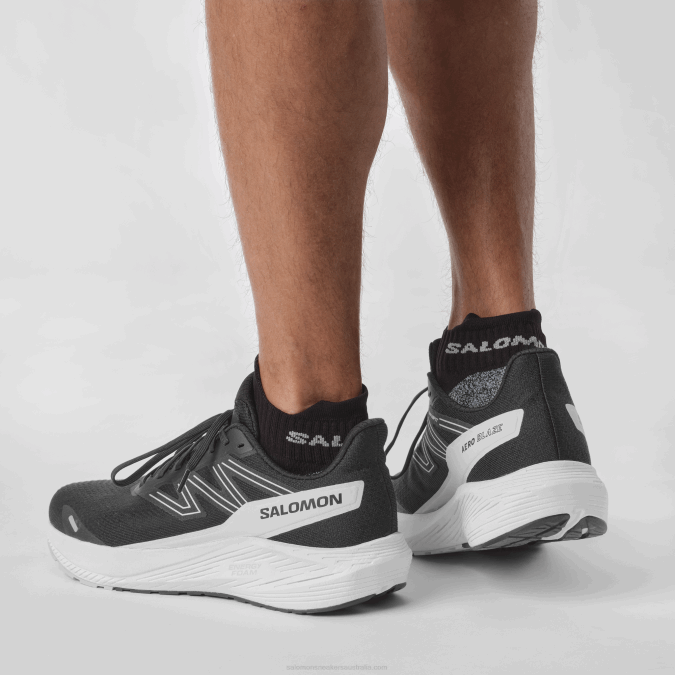 Men\'s Running Shoes - Aero Blaze V42L1067 Salomon Black/White/Lunar Rock - Salomon shoes