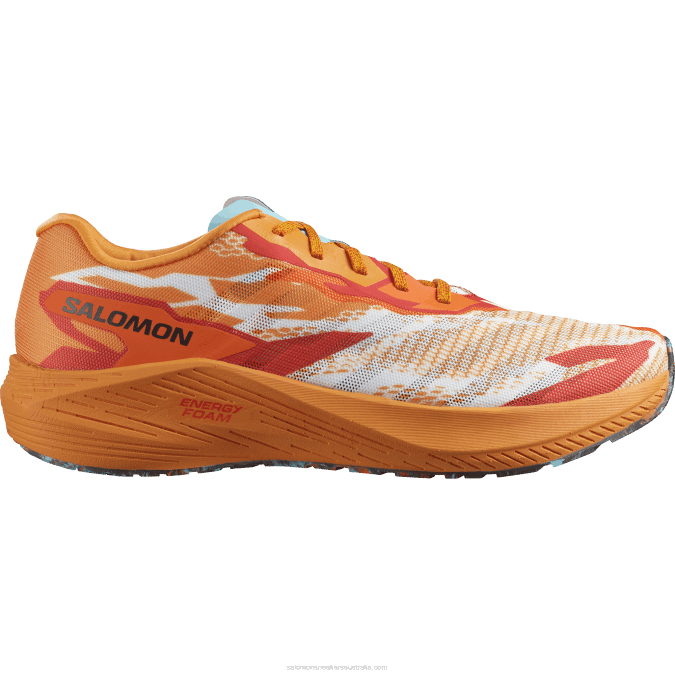 Men's Running Shoes - Aero Volt V42L60 Salomon Turmeric/Fiery Red/Blue Radiance - Salomon sneakers Australia
