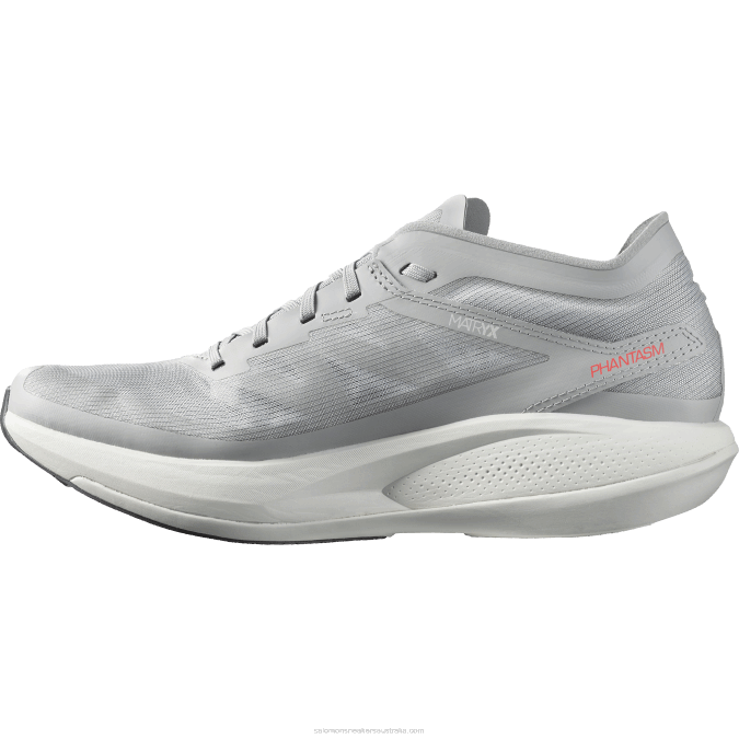 Men\'s Running Shoes - Phantasm V42L1074 Salomon Alloy/Lunar Rock/Poppy Red - Salomon Australia