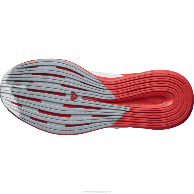 Men\'s Running Shoes - Spectur V42L1075 Salomon White/Poppy Red/Blazing Orange - Salomon sneakers Australia