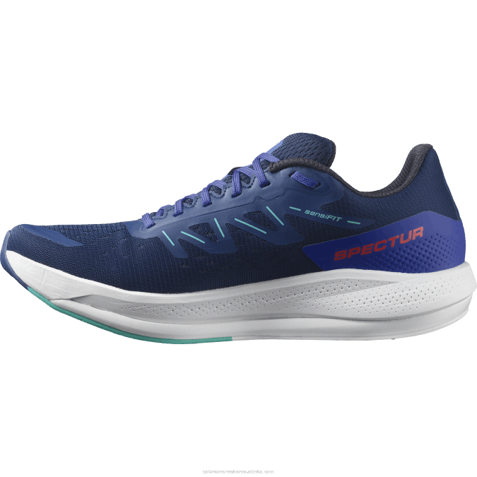 Men\'s Running Shoes - Spectur V42L1076 Salomon Estate Blue/Dazzling Blue/Mint Leaf - Salomon shoes