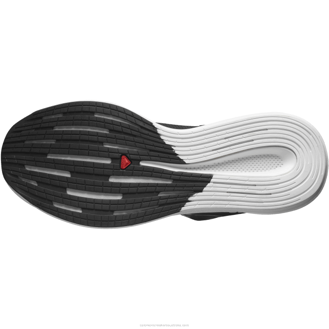 Men\'s Running Shoes - Spectur V42L1078 Salomon Black/White/Blazing Orange - Salomon sneakers Australia