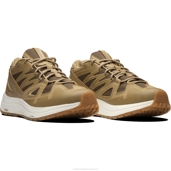 Men\'s Hiking Shoes - Odyssey 1 Advanced V42L224 Salomon Kelp/Desert Palm/Vanilla Ice - Salomon shoes