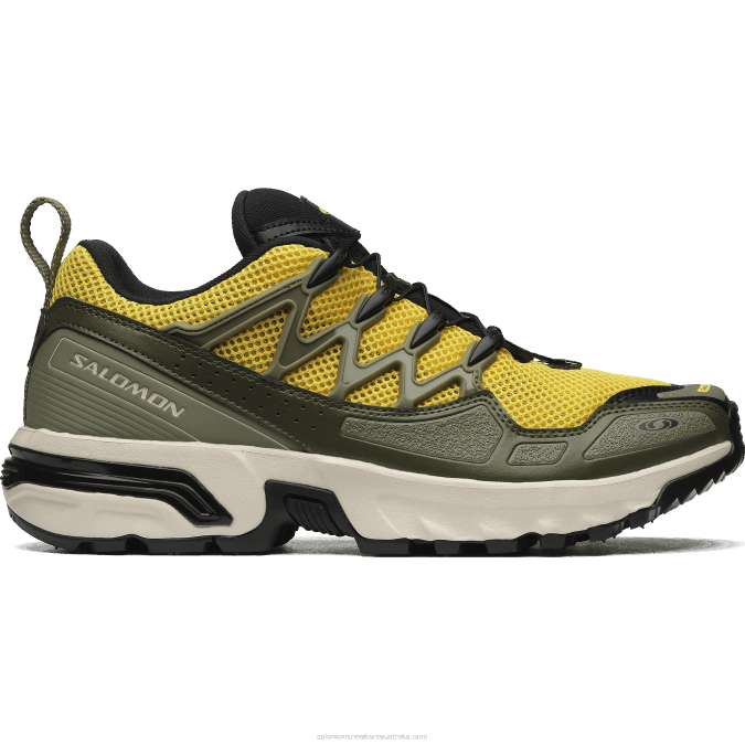 Men's Sportstyle Shoes - Acs + Og V42L68 Salomon Buttercup/Olive Night/Black - Salomon shoes