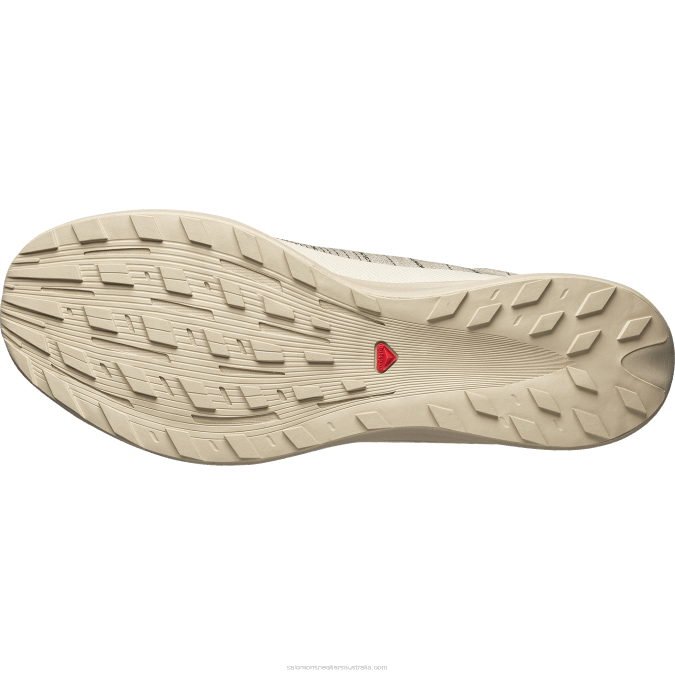 Men\'s Sportstyle Shoes - Pulsar Advanced V42L141 Salomon Vanilla Ice/Feather Gray/Fiery Red - Salomon shoes