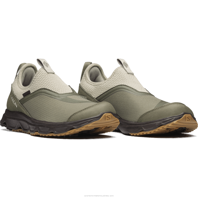 Men\'s Sportstyle Shoes - Rx Snug For Pas Normal Studios V42L184 Salomon Moss Gray/Deep Lichen Green/Black Coffee - Salomon shoes